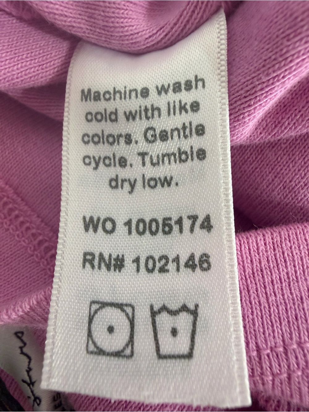 NWT Michael Stars Kendall Tank size XL Smoothie Pink Cotton Sleeveless Crop Top - Picture 5 of 5